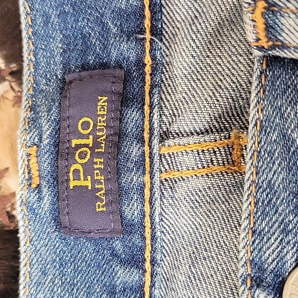 Ralph Lauren Avery Boyfriend, Distressed, Patchworked Ankle Denim Jeans 28 - Picture 6 of 16